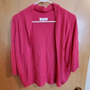 Calvin Klein shrug/open cardigan